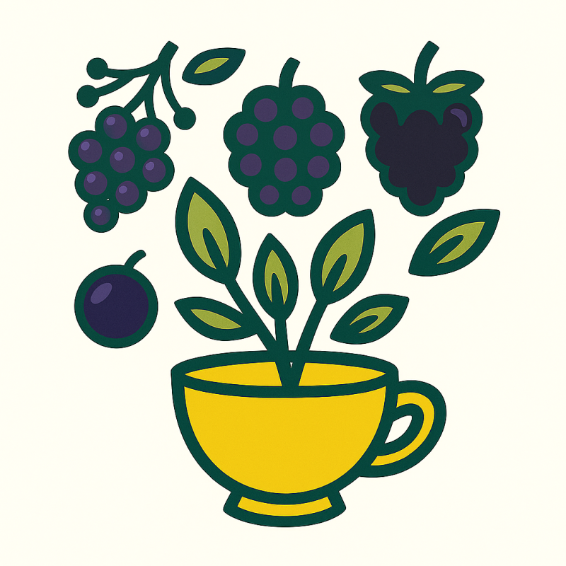 Fruisane Fruits des Bois – Mûres, cassis, sureau, myrtilles | MAORI